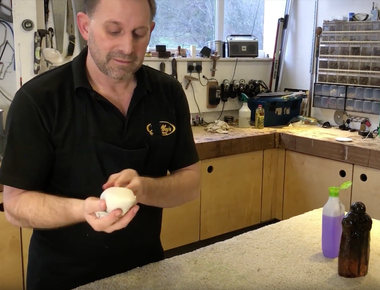 How To Make A French Polisher's Rubber