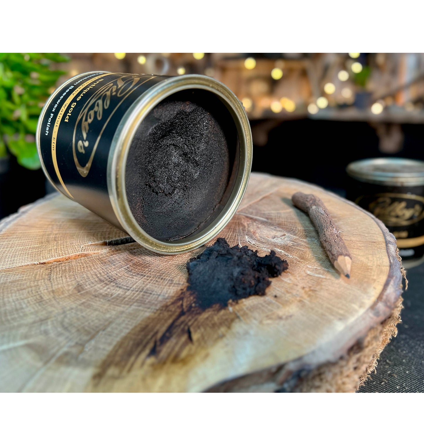 1 litre Antique Gold Beeswax Polish