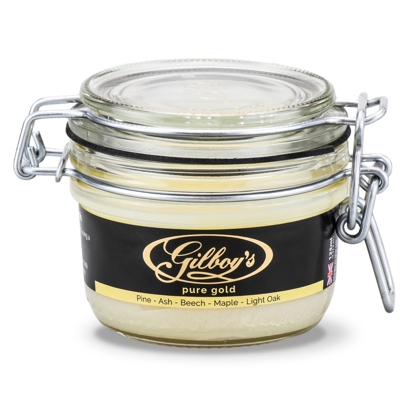 125ml Pure Gold Clear Beeswax Polish