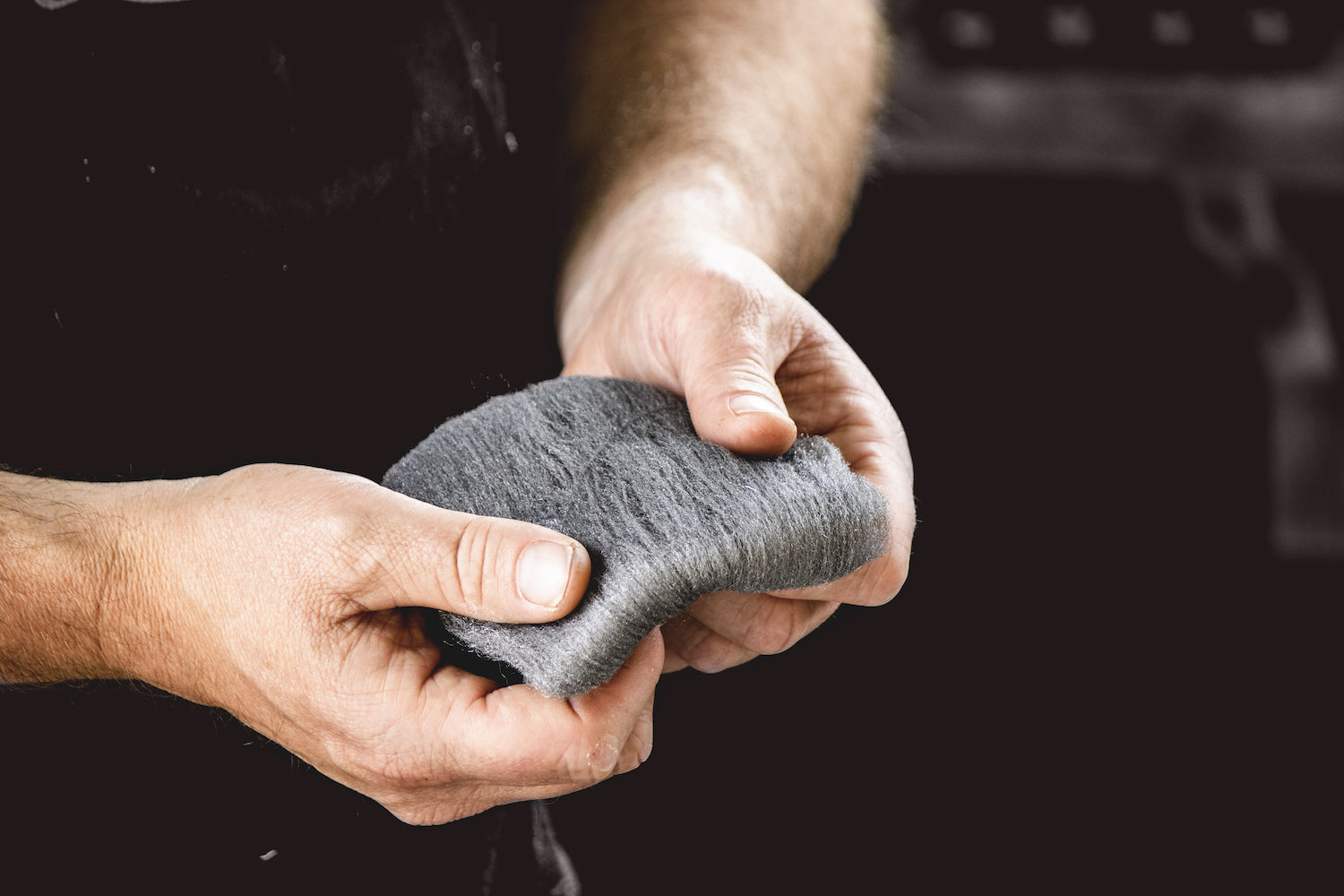 0000 grade steel wool is extremely fine and soft