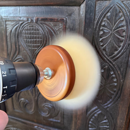 Wood Buffing Brush for Electric Drill (British Made)