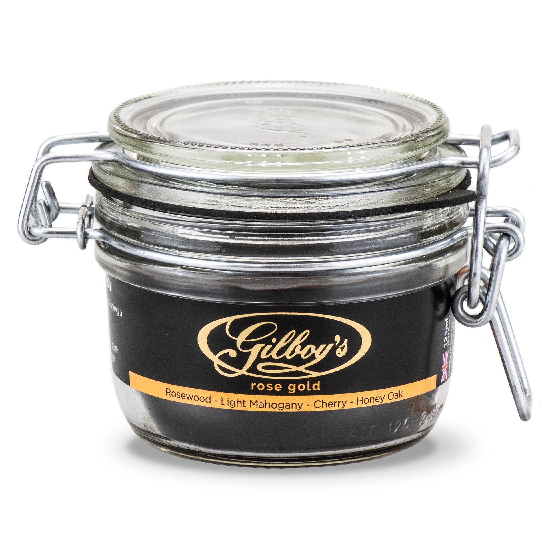 Gilboys Rose Gold Mid Century Teak polish