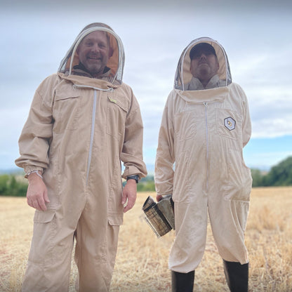 Simon and Neil the Beekeeper 