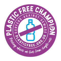 plastic free champions - surfers against sewage award