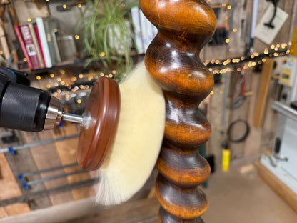 Wood Buffing Brush for Electric Drill (British Made)