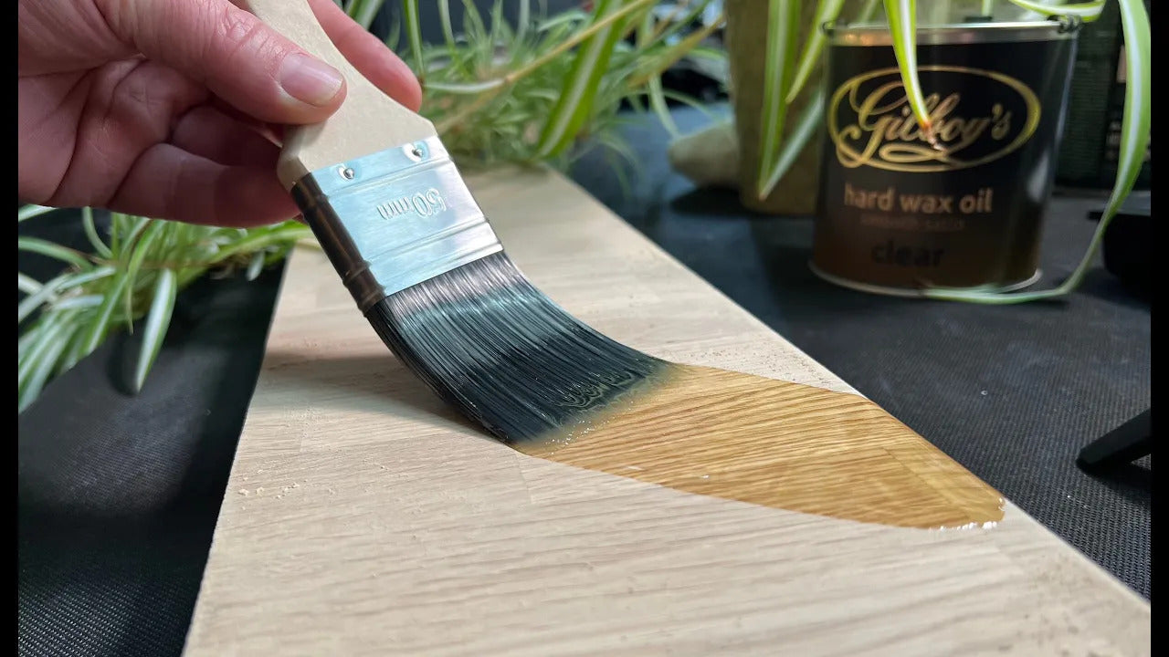 Furniture restorer Simon Gilboy explains Hard Wax Oil