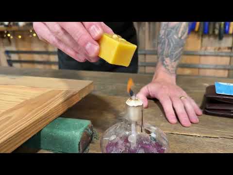 'pure gold' Clear Beeswax Furniture Polishing Kit