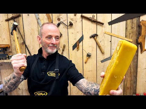 'pure gold' Clear Beeswax Furniture Polishing Kit