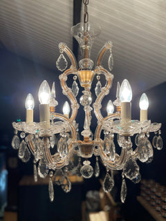 Vintage Marie Therese Glass Clad Chandelier - 'Francis'