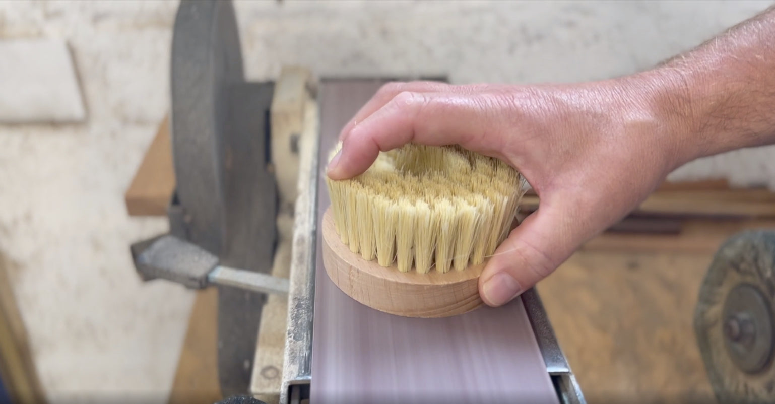 video: finishing drill buffing brushes