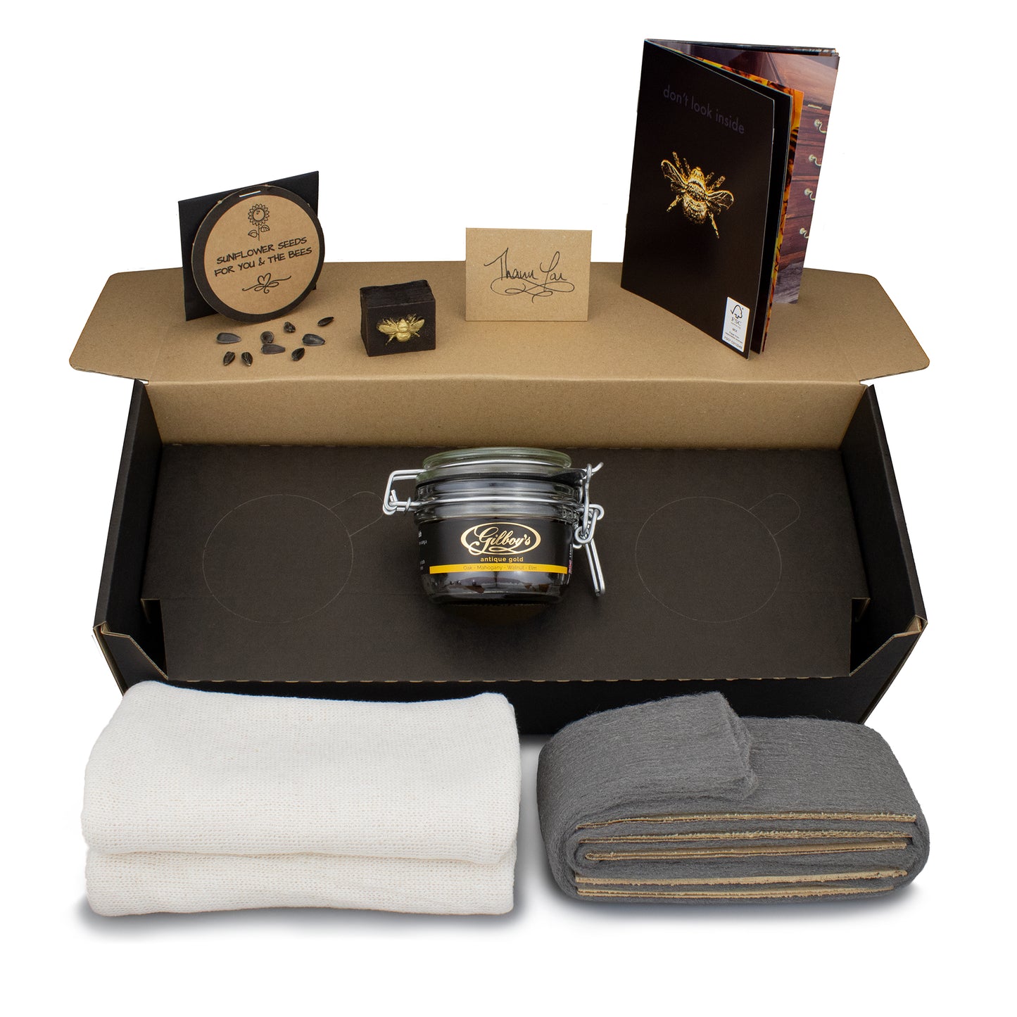 Beeswax Wood Polishing Kit 